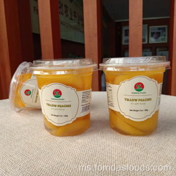 7oz Peach Yellow Canned dalam Sirap Cahaya